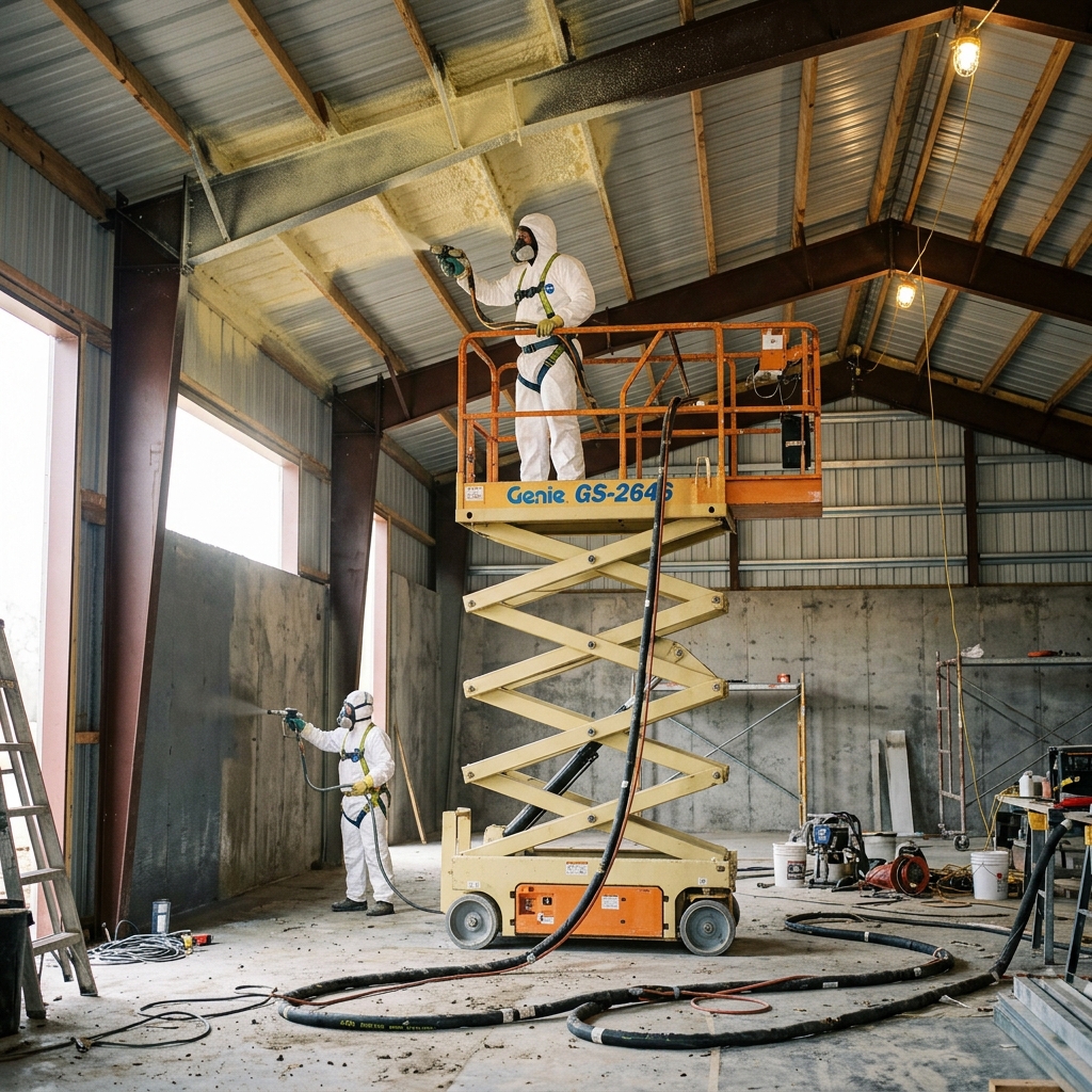 B2B Subcontracting: Reliable Insulation & Protective Coatings for General Contractors